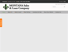 Tablet Screenshot of missoulapawnshop.com